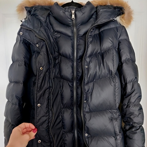 Pajar Jackets & Coats Pajar Roxy Down Fur Trim Parka Jacket Large